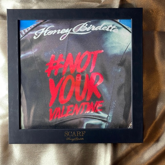Honey Birdette Not My Valentine Scarf - Picture 2 of 6